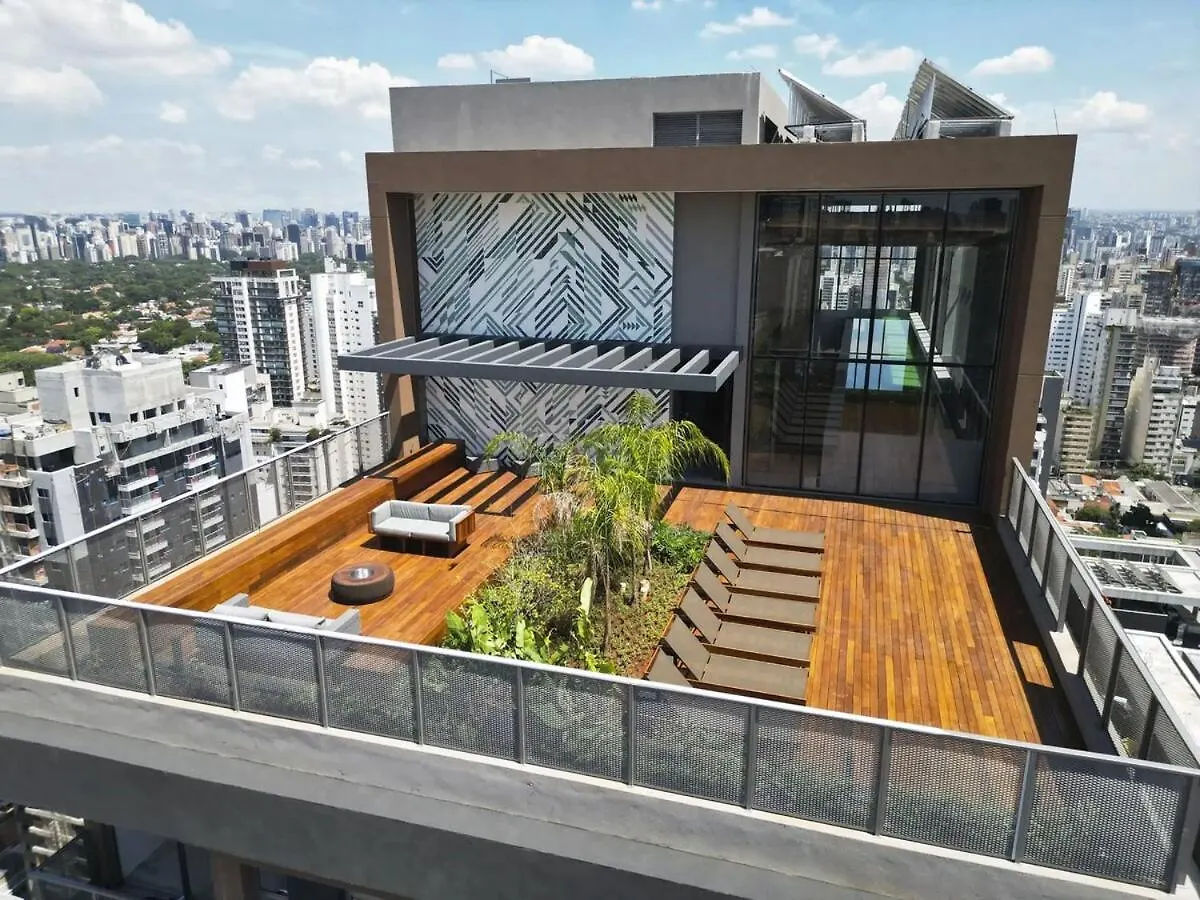 Lägenhet Vista 23º Andar, 2 Suites, Garagem, Coworking, Piscina São Paulo
